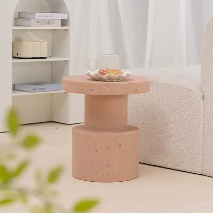 Joylive Table d'appoint écologique