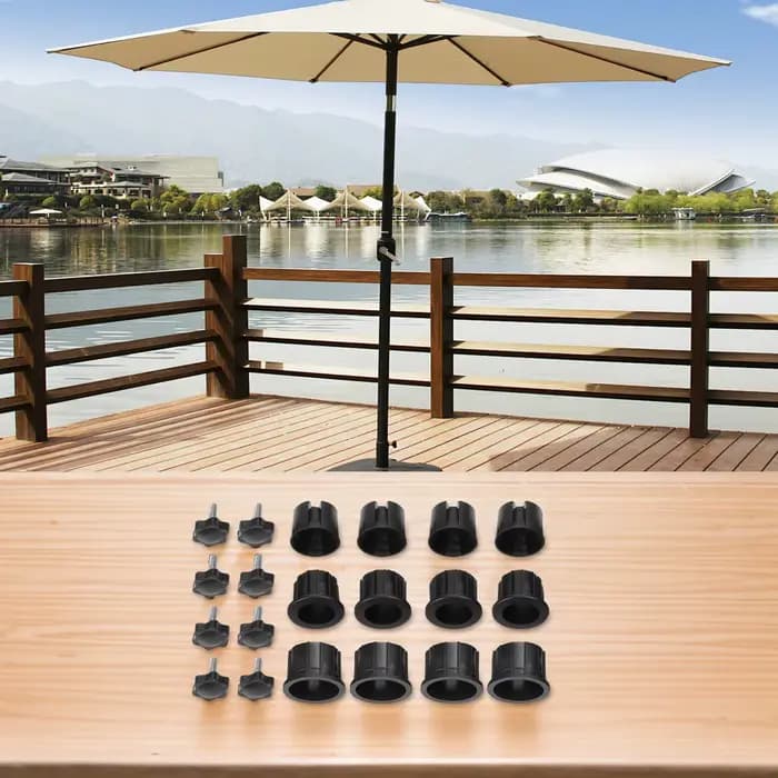Accessoires de Parasol en acier inoxydable