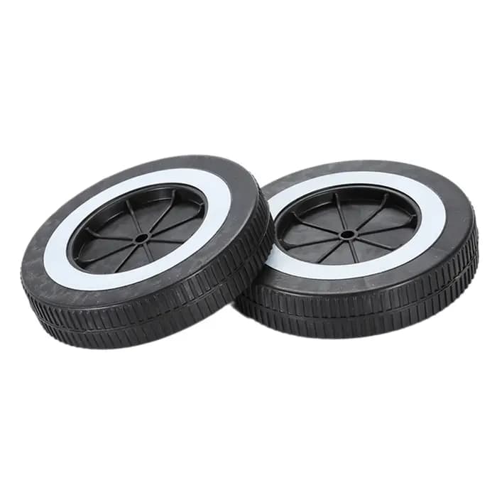 2x Roues pour barbecue
