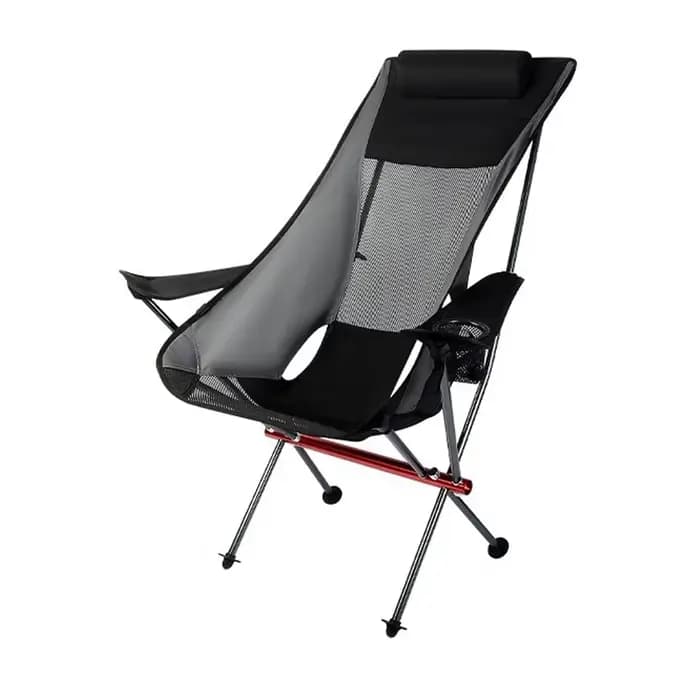 Chaise lunaire d'extérieur en alliage d'aluminium