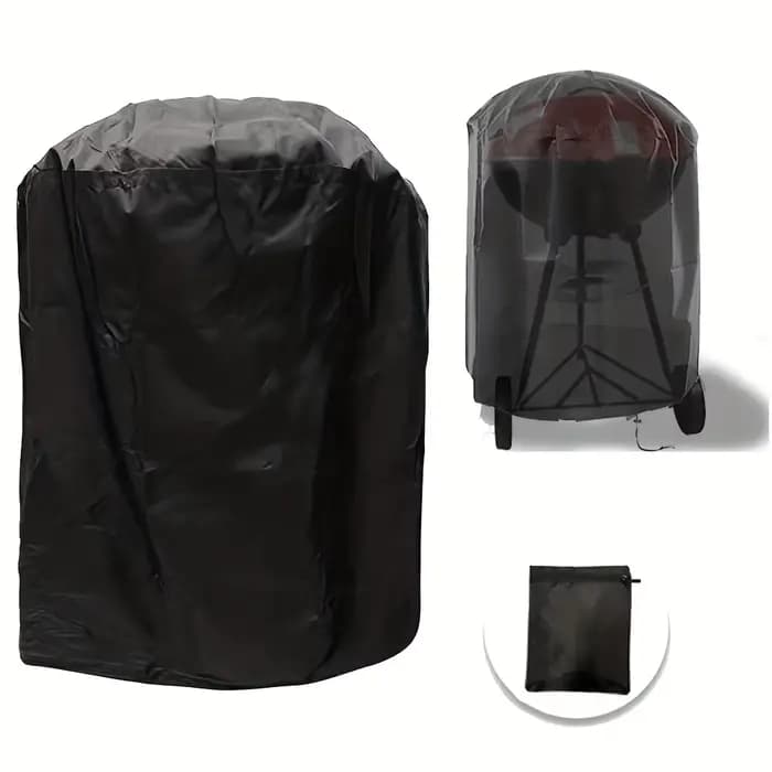 Housse de protection ronde pour barbecue