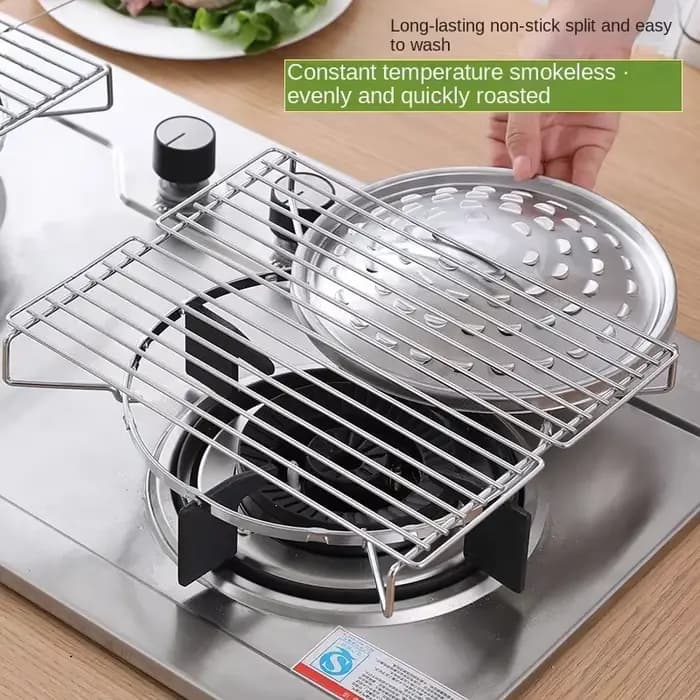 Cuisinière de terrain en acier inoxydable pour barbecue
