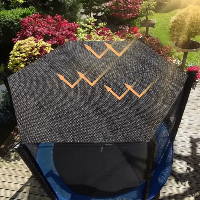 Abri solaire anti-UV pour trampoline