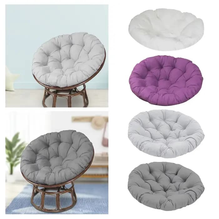 Papasan-Coussin de chaise œuf