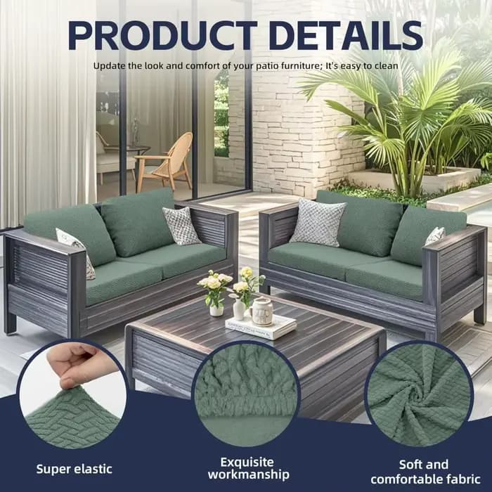 Housses de coussin de canapé d'extérieur