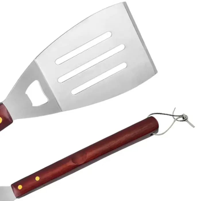 Kit de grillades à manche en bois
