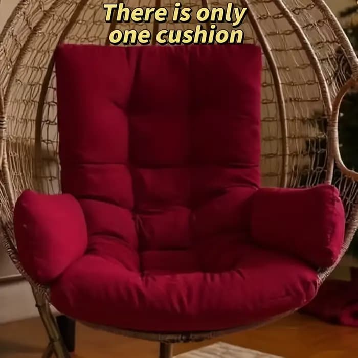 Coussin d'assise pour balançoire d'extérieur