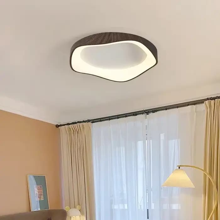 Plafond moderne à LEDs en bois pour chambre salon salle à manger étude balcon lustre intérieur décor à la maison luminaires Lustre