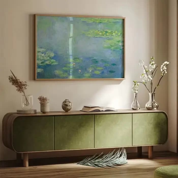 Claude Monet affiche de paysage impressionniste Vintage campagne jardin fleur Nature toile peinture mur Art chambre décor à la maison