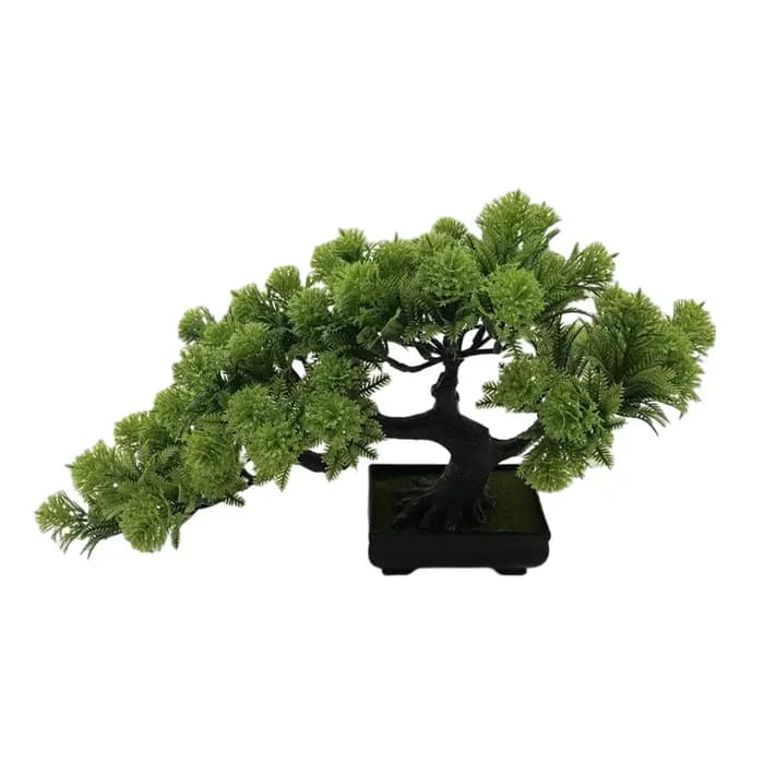 Simulation d'arbre de pin bonsaï artificiel
