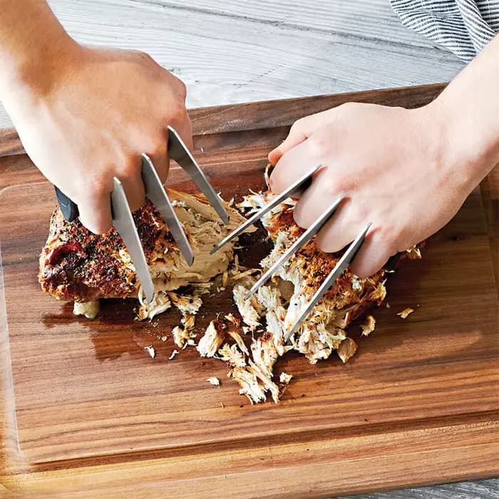 Ensemble de deux outils de Barbecue en acier inoxydable