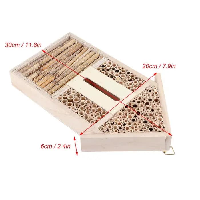 Maison d'Insectes en Bois