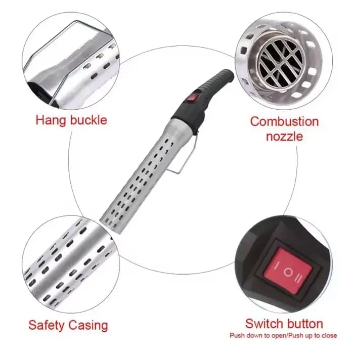 Allume-charbon électrique pour barbecue