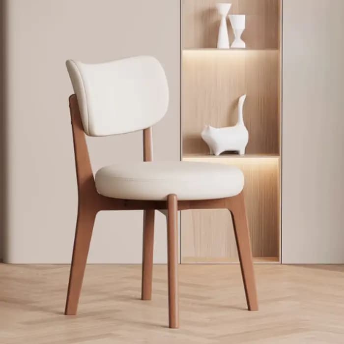 Beaux chaises de salle à manger modernes coussins de luxe design cuisine