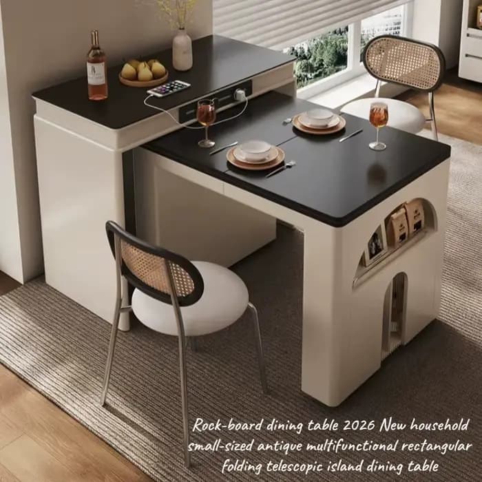 Chaises de luxe, table à manger