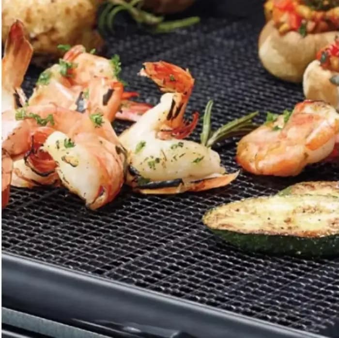 Tapis de gril en maille antiadhésive réutilisable pour Barbecue