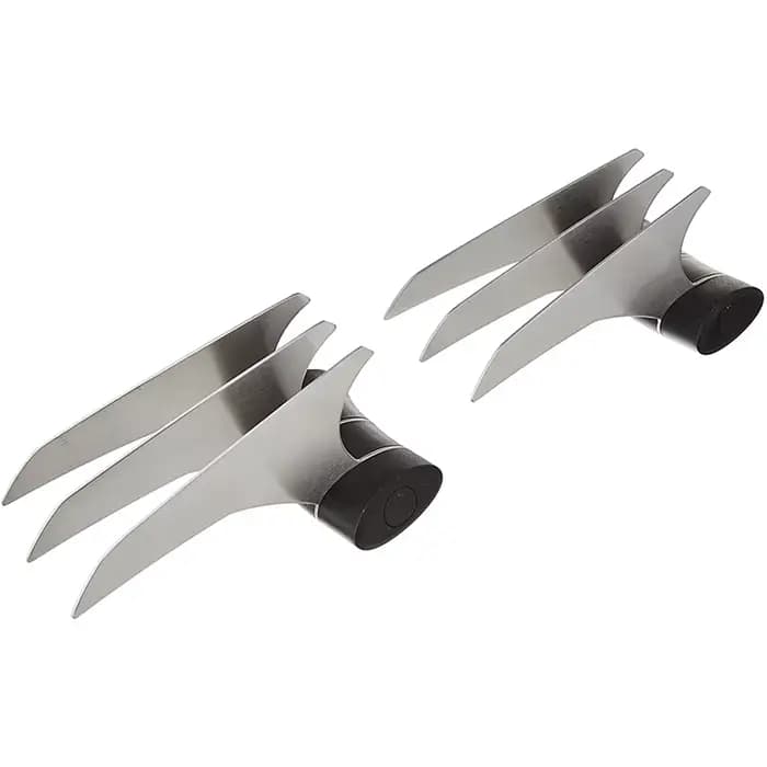 Ensemble de deux outils de Barbecue en acier inoxydable