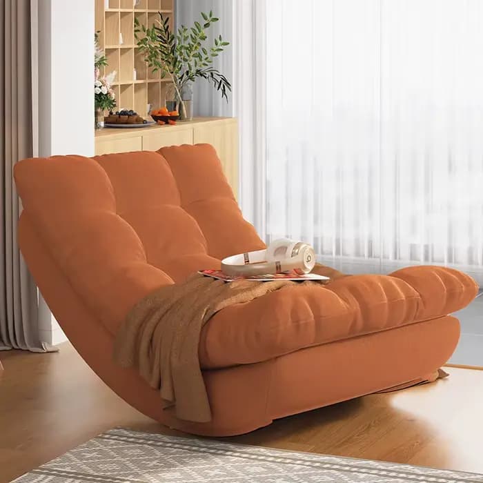 Canapés de couchage Design Orange salon Simple loisirs