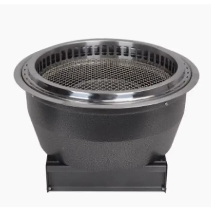 Grill rond intégré, sans fumée