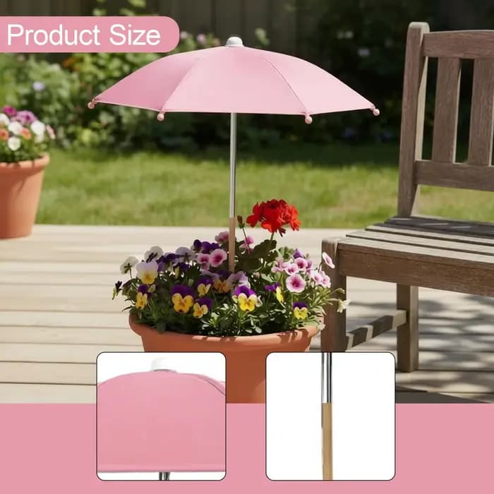 Parasol robuste pour plantes