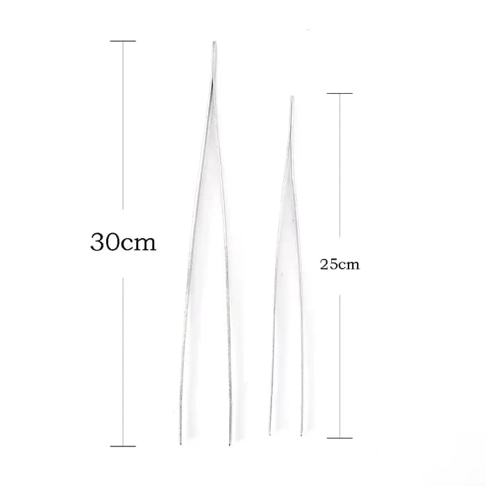 Pincettes à dents droites pour Barbecue
