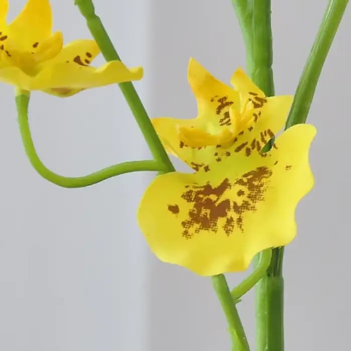 Orchidée phtalorchidée artificielle à 5 fourches Wenxin