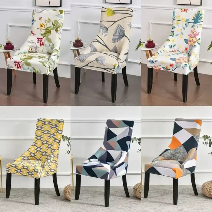 Housses de chaise de salle à manger élastiques