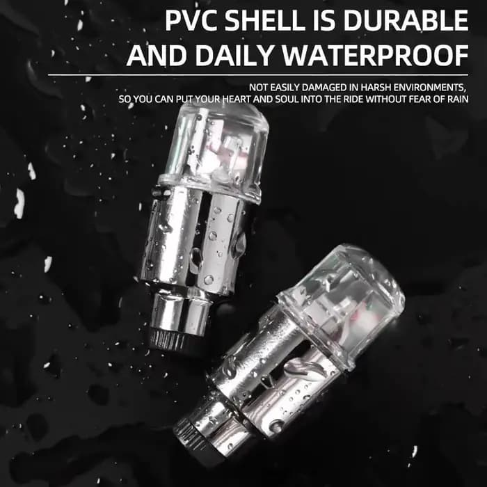 Bouchons de Valve de pneu de roue de moto et de voiture, lumières LED colorées, couvercle de Valve de vélo universel anti-poussière, 4 pièces