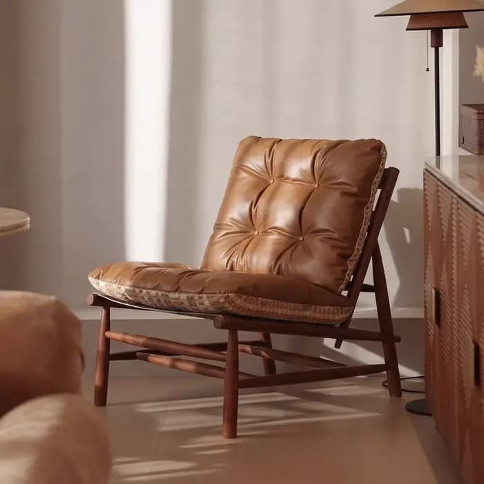 Chaises de salon de luxe, chaise longue ergonomique italienne en bois, confortable, style Bauhaus, pour la lecture, meubles de maison