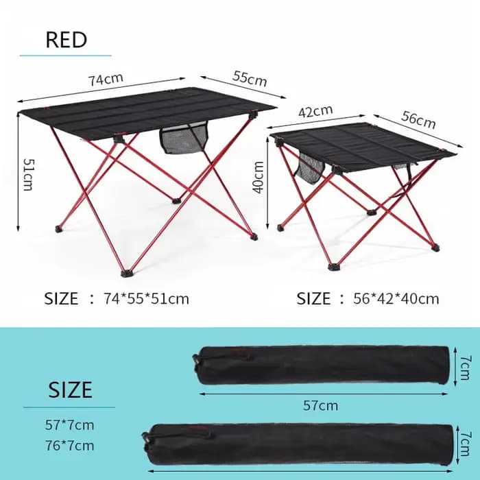 Table pliable portable