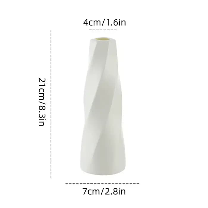 Vase Simple décoratif pour salon, Arrangement de fleurs, Table à manger, Style de luxe, bouteille de rangement de fleurs séchées pour la maison
