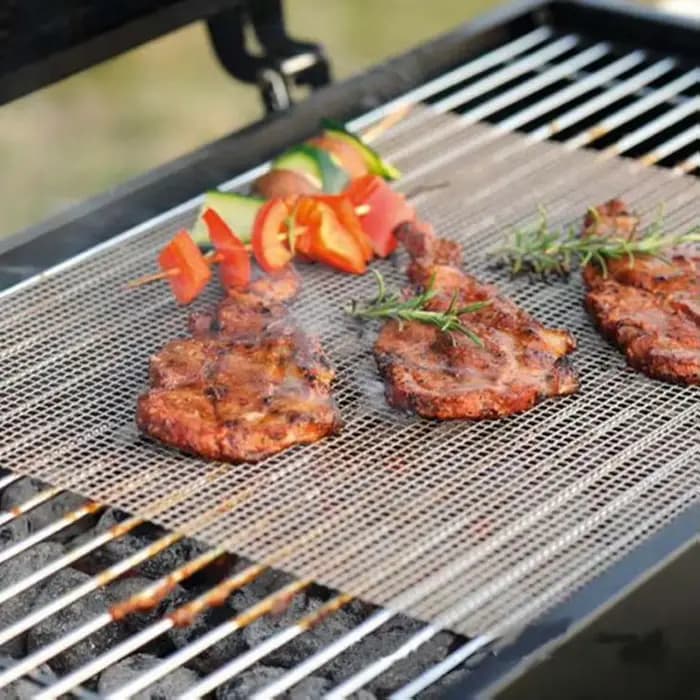 Tapis en maille antiadhésif pour Barbecue