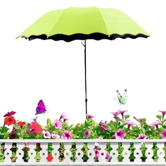 Parasol pour plantes d'extérieur, protection solaire pour fleurs, parasol de jardin pour jardiniers, idéal pour la cour, la terrasse, le porche et le balcon.