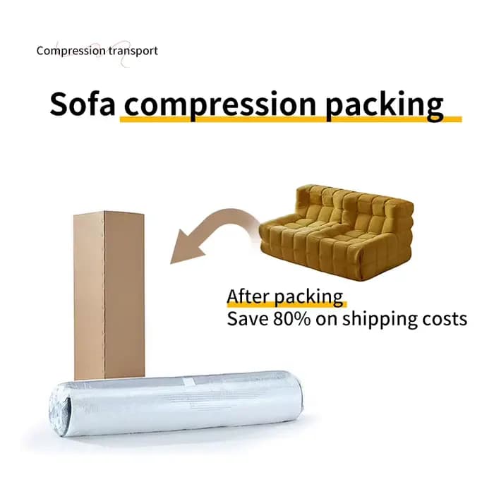 Canapé de Compression pour petit appartement, chaises doubles, canapé de Compression sectionnel moderne, confortable, meubles de détente Woonkamer Banken
