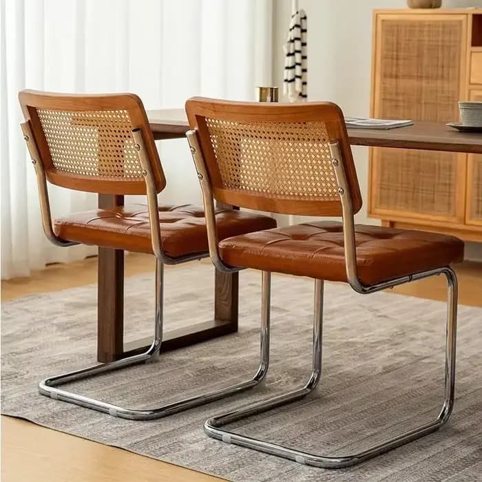Chaise en Imitation rotin de Style rétro