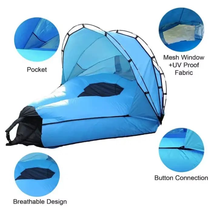 Canapé gonflable de Camping imperméable en plein air