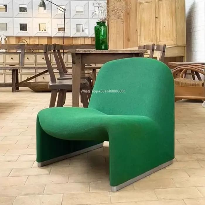 Meubles de luxe légers, simple, canapé, chaise de salon, balcon, moderne, simple, maison, loisirs, chaise de canapé, chaise de colline créative