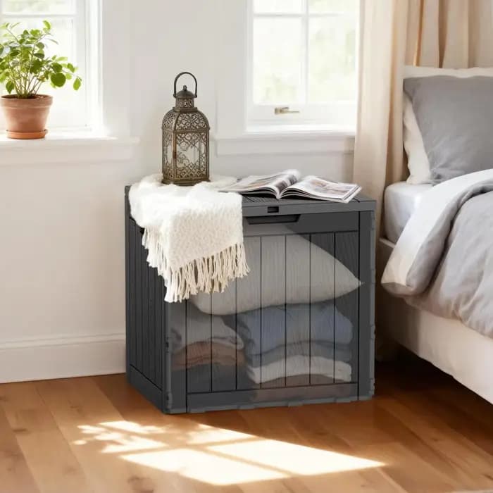 Boîte de rangement extérieure de 30 gallons