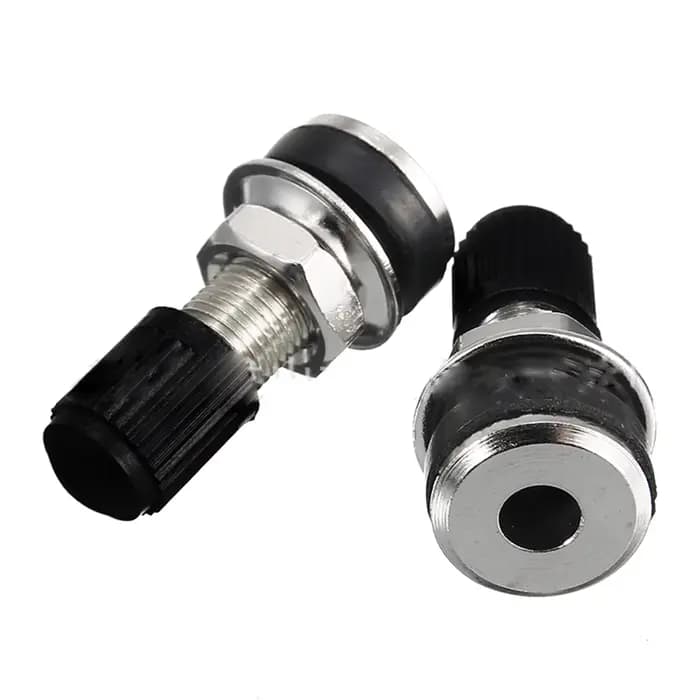 Valve de roue de moto 32mm, 2 pièces, pour moto, Scooter, vélo, Quad, Tubeless, Valve de pneu de mon