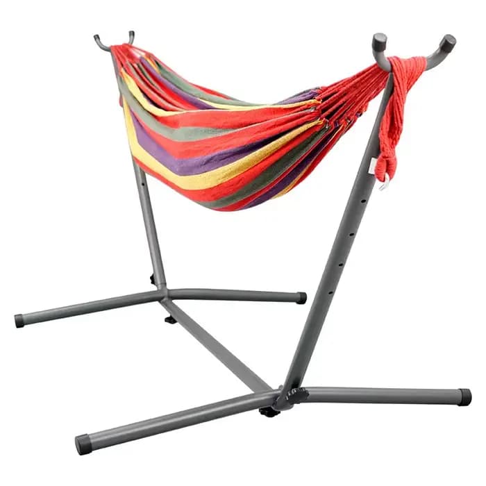 Hamac de camping en toile, lit-balançoire, facile à transporter, pour enfants, intérieur, maison, no