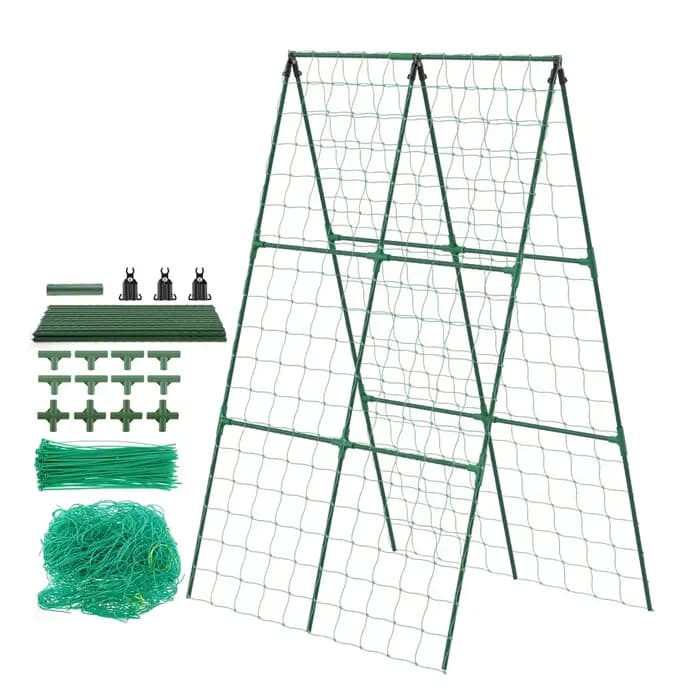 Treillis de concombre, cadre A pour légumes de jardin, Support détachable, cadre d'escalade pour pla