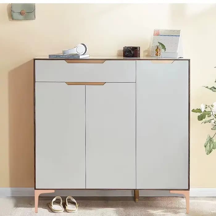 4 pièces/lot plaqué or Rose canapé chaise jambes placard armoire meubles jambes pieds hauteur 10/13.