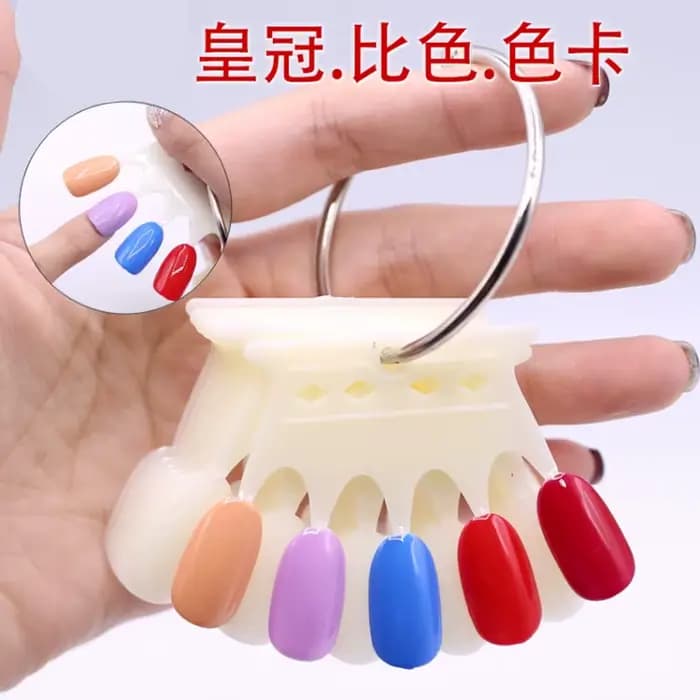 50 pièces Nail Art professionnel Salon de manucure comparaison des couleurs cartes d'échantillons ma