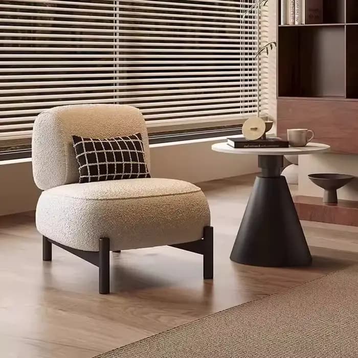 Chaises de salon au design élégant et classique, chaises minimalistes de luxe pour le bureau, meuble