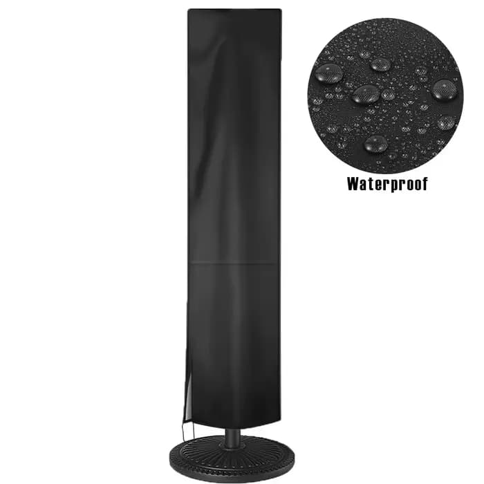 Juste de protection pour parasol d'extérieur 210D Oxford, imperméable, anti-poussière, anti-UV, avec