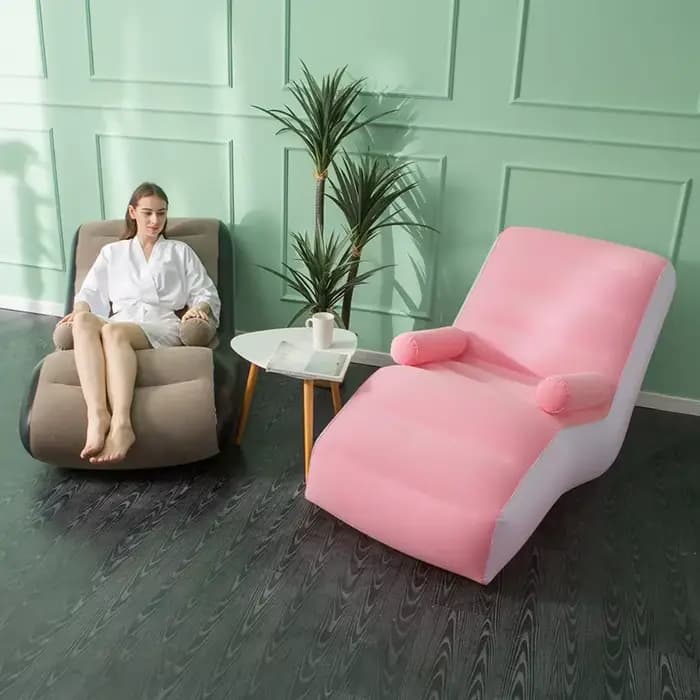 1Pc gonflable paresseux canapé maison loisirs mode confortable gonflable Air lit de couchage intérie