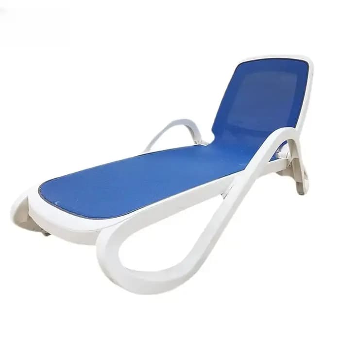 Mobilier d'extérieur chaises de plage en plastique de haute qualité et chaises longues de parc de pi