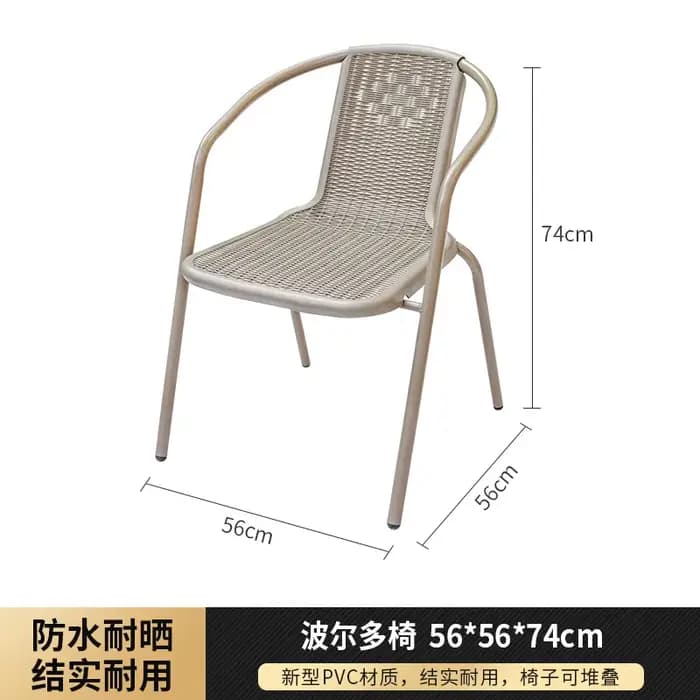 Tables et chaises d'extérieur Café B&B tables et chaises d'extérieur cour balcon tables et chaises d