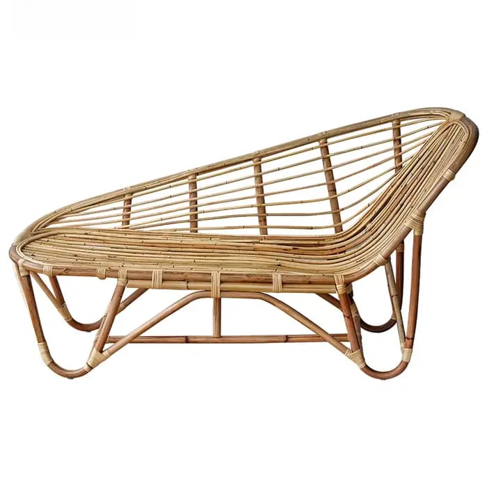 Nordique rotin salon inclinable salon paresseux confortable loisirs chaises canapé Chaise adulte cha
