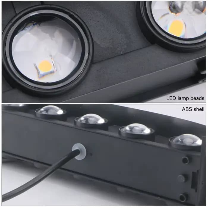 Mur LED lampe extérieure IP65 étanche haut vers le bas éclairage lumineux intérieur escalier jardin